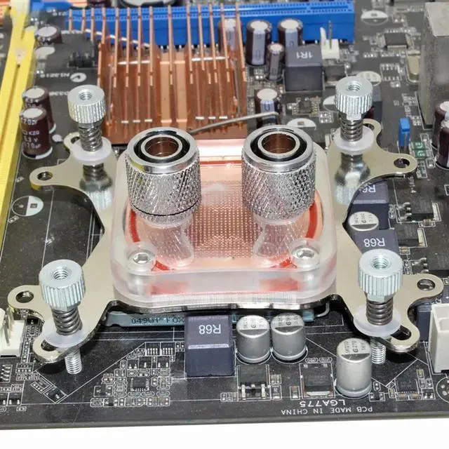 Main image of Cpu Water Block Water Cooling Water Cooled Block Computer Cooling Radiator For Computer Cooler Cooling Easy Install