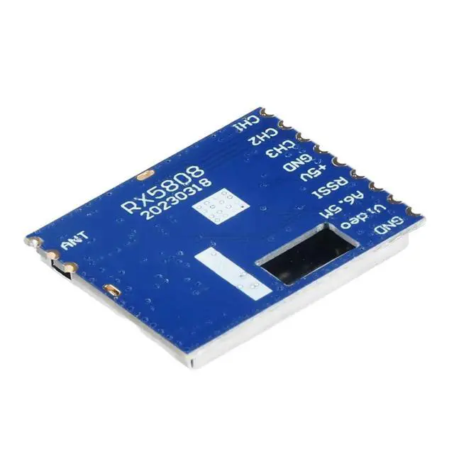 Alt view image 3 of 4 - RX5808 5.8G FPV Wireless Audio Video Receiver Module for Boscam Frequency Phase Lock Analog AV Signal Output Board