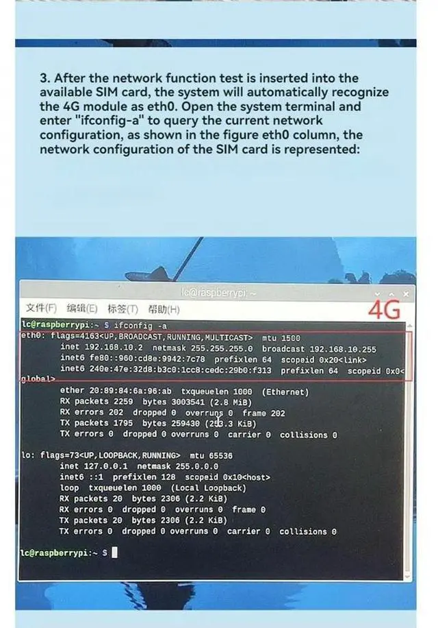 Alt view image 3 of 4 - 4G HUB Expansion Board Air780e Networking Module 4G CAT1 LTE Ethernet Module for Raspberry Pi Zero Dedicated