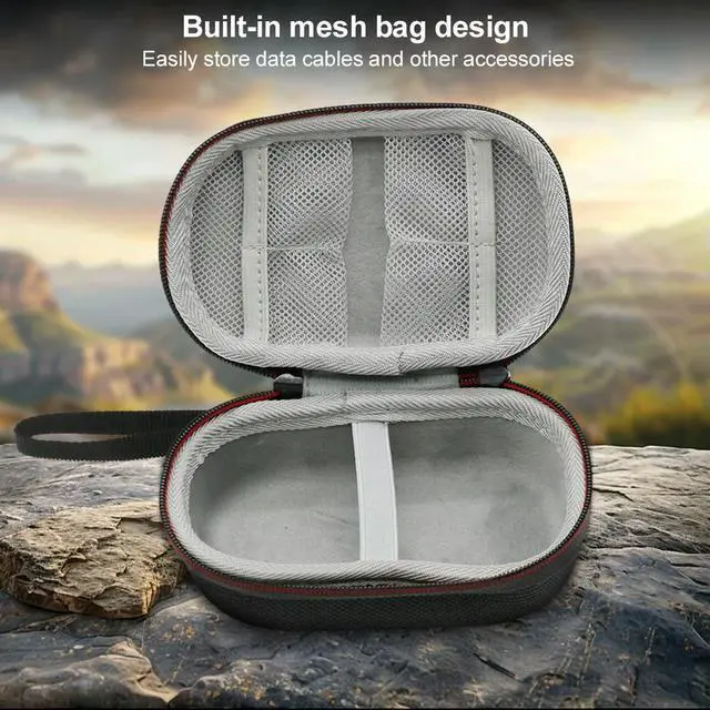 Alt view image 3 of 4 - Portable Carrying Case Protective Case Power Bank/Mobile Power Device Organizer for Anker Prime Power Bank 9600mAh 65W