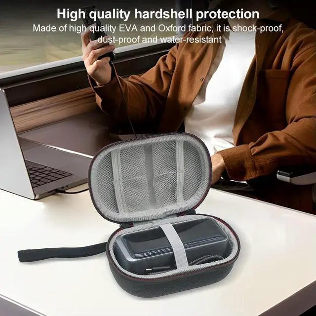 Alt view image 2 of 4 - Portable Carrying Case Protective Case Power Bank/Mobile Power Device Organizer for Anker Prime Power Bank 9600mAh 65W