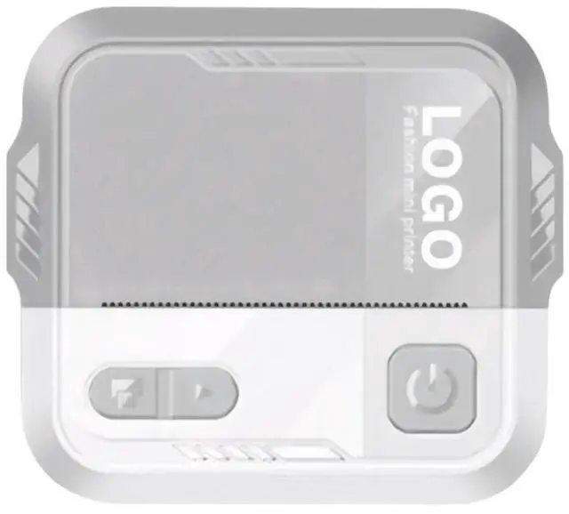 Alt view image 2 of 2 - Pocket Photo Printer 200DPI Wireless BT Adhesive Sticker Printer with Print Paper Photo el Memo List Printing for Android IOS