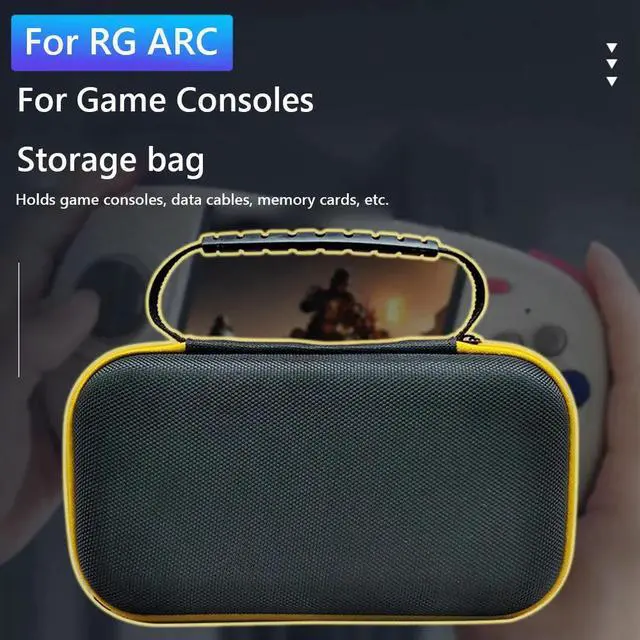 Alt view image 2 of 4 - EVA Hard Carrying Case Shockproof Anti Scratch Protective Travel Case with Mesh Pocket for ANBERNIC RG ARC-D RG ARC-S