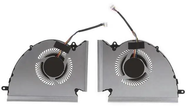 Alt view image 4 of 7 - Replacement Laptop CPU And GPU Cooling Fan For GE76 GP76 WE76 MS-17K3 MS-17K2 Series PABD1A010SHL-N452