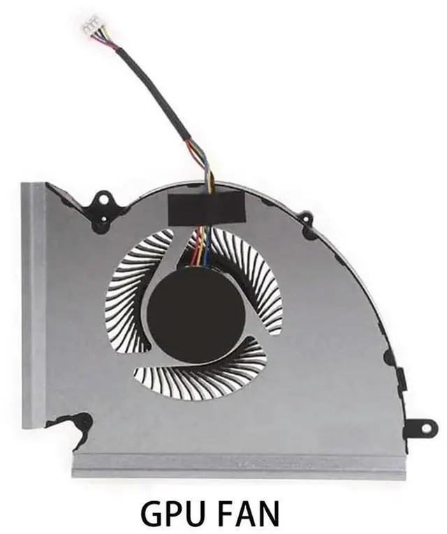 Alt view image 3 of 7 - Replacement Laptop CPU And GPU Cooling Fan For GE76 GP76 WE76 MS-17K3 MS-17K2 Series PABD1A010SHL-N452