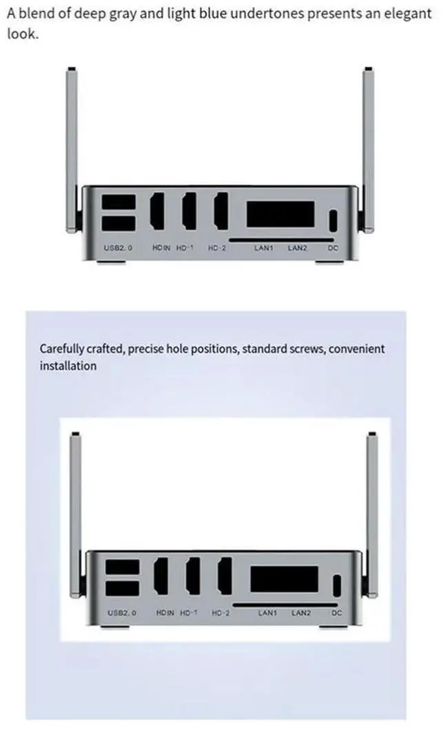 Alt view image 4 of 7 - For Orange Pi 5 Plus Case For OPI 5 Plus Development Board Aluminum Alloy Shell Without Antenna