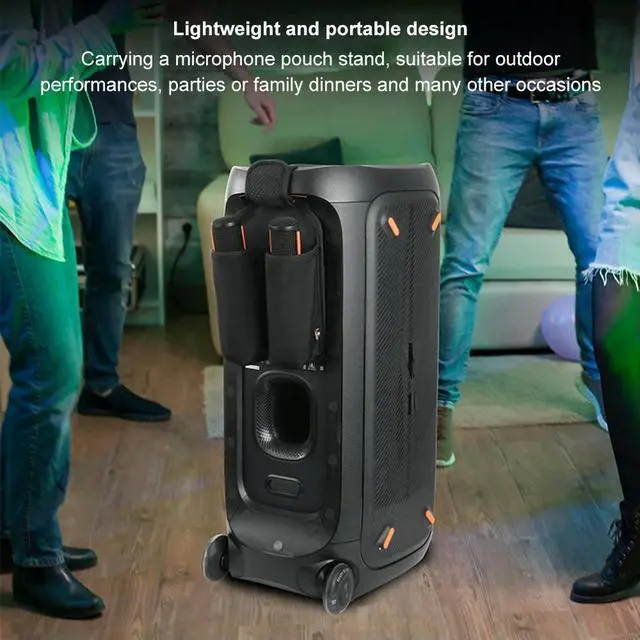 Alt view image 2 of 4 - Microphone Holder Mic Hanger Holder Microphone Carrying Case for PartyBox Wireless Microphone Accessories