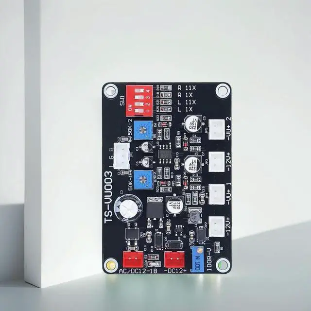 Alt view image 4 of 4 - TS VU003 VU Meter Driver Board Backlight Power Amplifier VU Meter Driver Board DB Amplifier Chassis VU Meter Driver Board