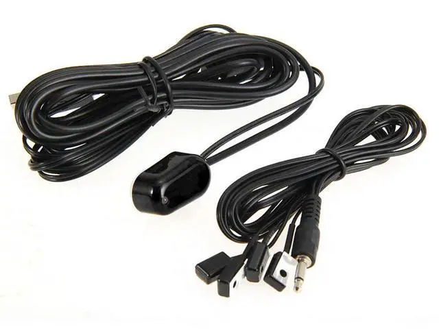 Alt view image 4 of 4 - All-in-One IR Extender 1 Receiver 4 Emitter Emitters Infrared IR Repeater Kit Infrared Repeater Remote Control for Amplifier TV