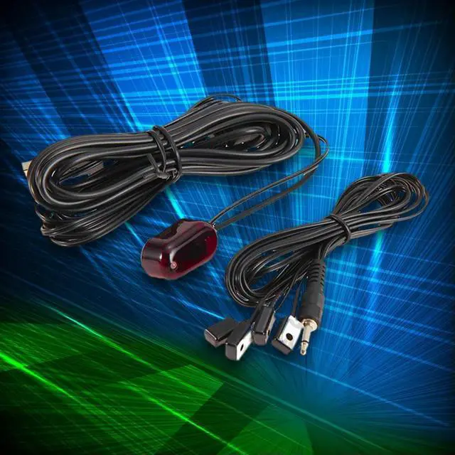 Alt view image 2 of 4 - All-in-One IR Extender 1 Receiver 4 Emitter Emitters Infrared IR Repeater Kit Infrared Repeater Remote Control for Amplifier TV