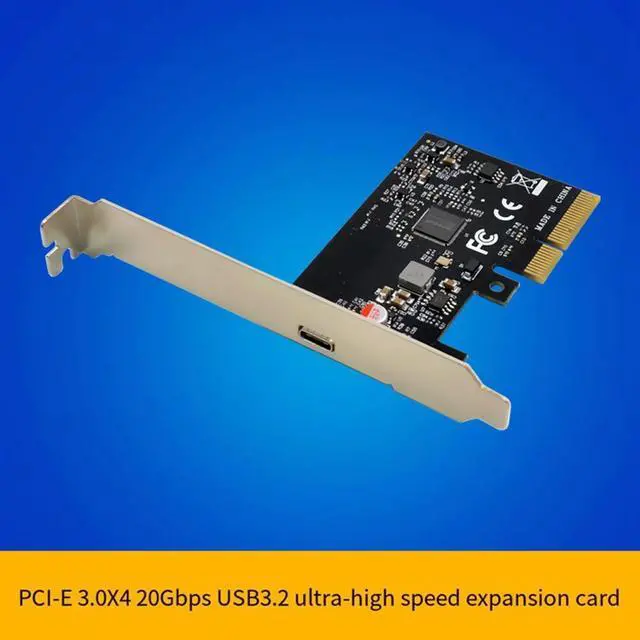 Alt view image 4 of 7 - USB3.2 PCI-E Expansion Card USB 3.0 PCIe X4 20Gbps Industrial Speed Expansion Card ASM3242 for Desktops