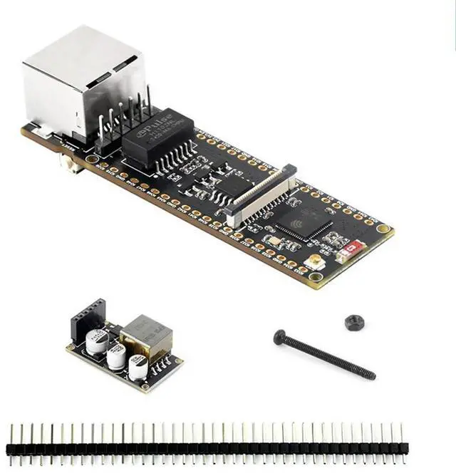 Alt view image 4 of 7 - ESP32-S3-POE-ETH ESP32-S3 Ethernet Development Board Support PoE Dual-Core Wi-Fi and Bluetooth Wireless USB Type-C Port