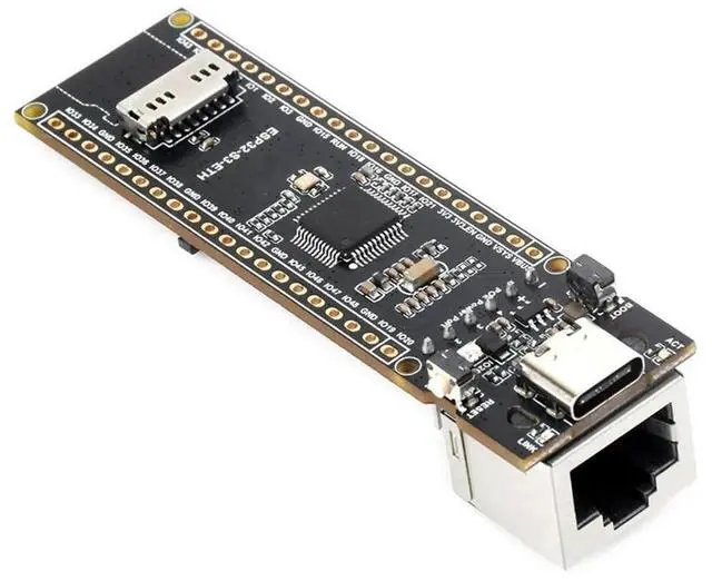 Alt view image 2 of 7 - ESP32-S3 ETH Development Board, 10/100Mbps RJ45 Ethernet Port,Wi-Fi and Bluetooth Support,240MHz Dual Core Processor B