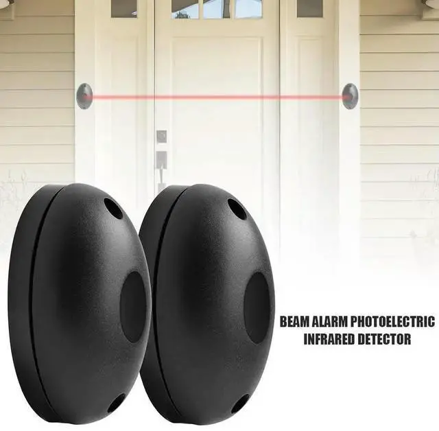 Alt view image 2 of 7 - 20m Waterproof Sensor Infrared Safety Beam Photocell Detector DC12~24V Active Infrared Beam Sensor for Garage Gate Door