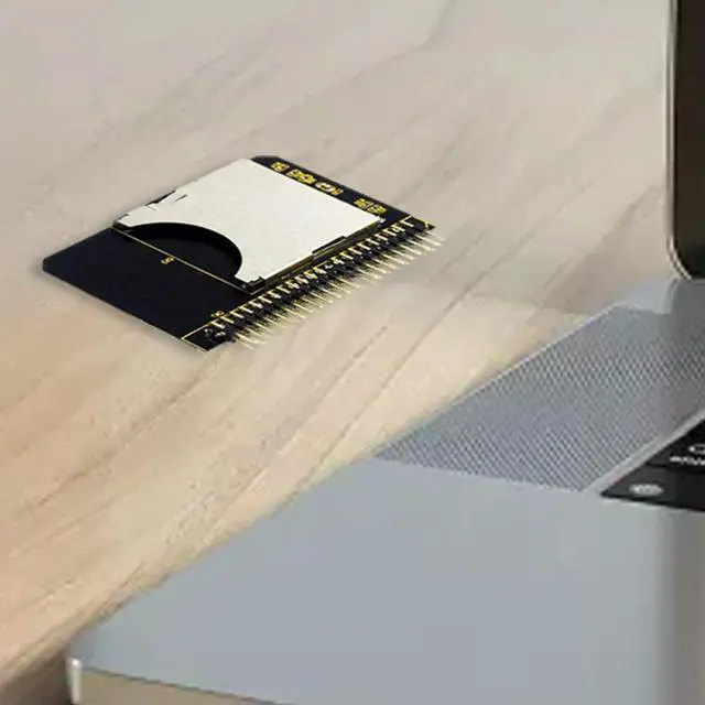 Alt view image 3 of 7 - SD To 2.5 IDE 44-pin Transfer Card Adapter IDE SD Adapter SSD Expansion Board for Laptop Tablet