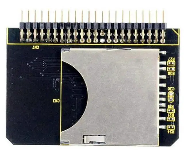 Alt view image 2 of 7 - SD To 2.5 IDE 44-pin Transfer Card Adapter IDE SD Adapter SSD Expansion Board for Laptop Tablet