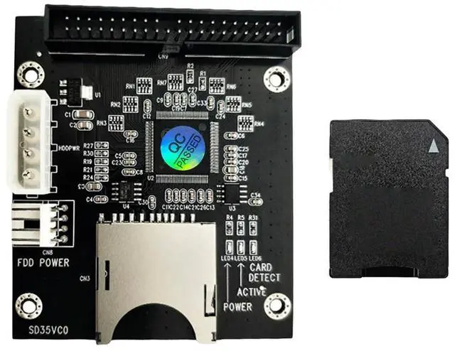 Alt view image 2 of 4 - SD Card To 3.5inch 40Pin IDE Hard Disk Drive Adapter 40Pin IDE Hard Drive Adapter Converter Support for Dos Linux