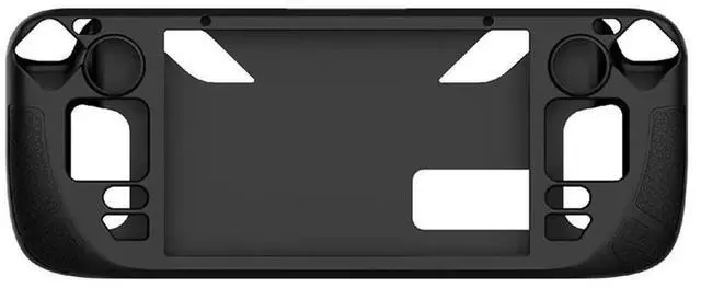 Main image of Silicone Case Anti Slip Soft Shell Protective Case Cover with Foldable Bracket Replacement Accessories for Steam Deck