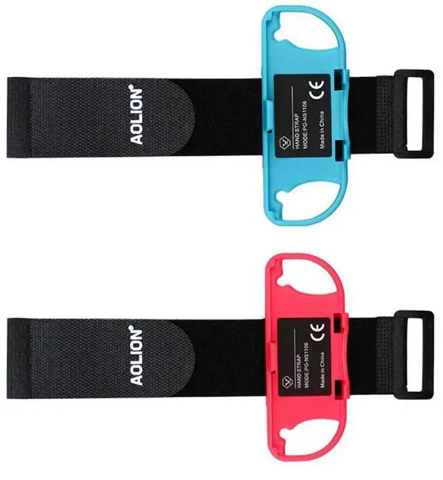 Alt view image 2 of 4 - 1 Pair Adjustable Wrist Band for Joy Con Controller Elastic Strap for Just Dance