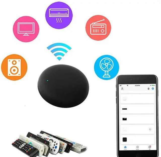Main image of IR Remote Control Works with Alexa Google Home Yandex Alice IR Remote Life APP Control for Home