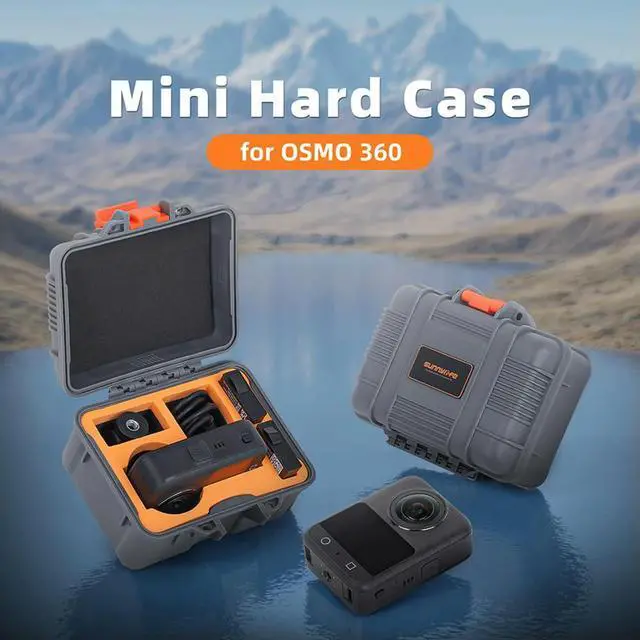 Main image of For OSMO 360 Camera Box Waterproof Mini Case Shockproof Camera Protect Container Camera Accessory Organizer