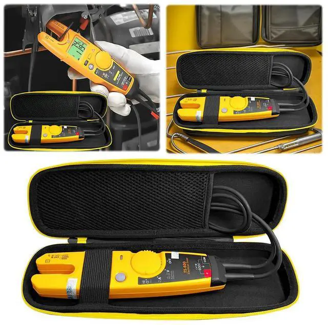 Main image of EVA Hard Case Waterproof Portable Bag Shockproof Zipper Handbag with Mesh Pocket for Fluke T5-1000/T5-600/-1000/-600