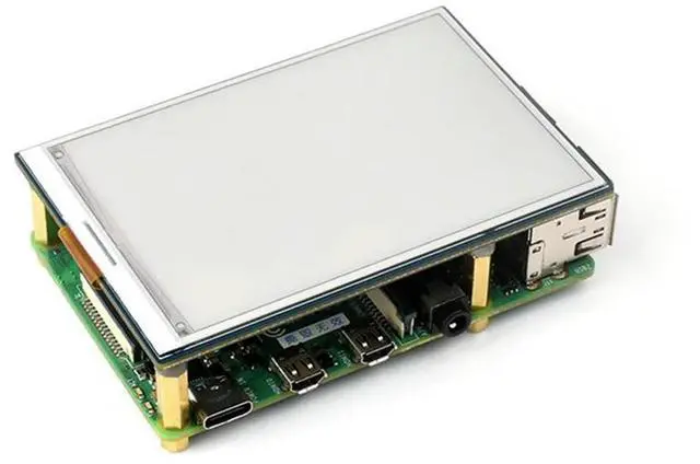 Alt view image 4 of 7 - Waveshare 3.52Inch E-Ink Display Module E-Paper Red Black White Display 360×240 SPI Interface For Raspberry Pi 5/4B/3B/3B+