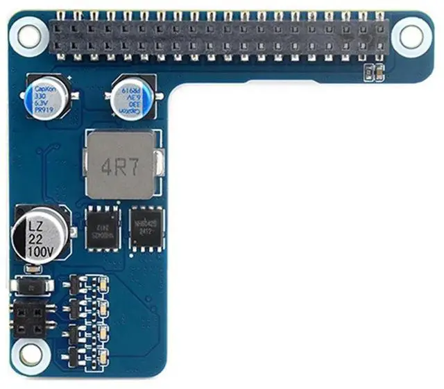 Alt view image 4 of 7 - Dedicated Ethernet PoE for Raspberry Pi 5 Expansion Board 5V 5A Supports 802.3af/At Network Standard