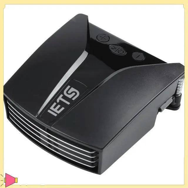 Alt view image 4 of 7 - Iets Gt202 Computer Laptop Cooler Laptop Cooling Pad Laptop Fan Cooler Notebook Temperature Display Rapid Heatsink