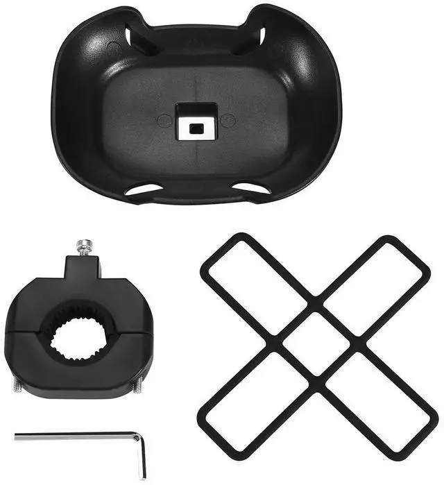 Alt view image 2 of 7 - Universal Bicycle Speaker Mount Adjustable Strap Bike Portable Speaker Mount Bike Handlebar Mounting Bracket for CLIP 5/4