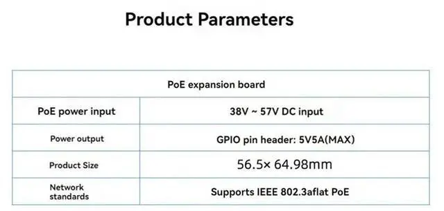 Main image of For Raspberry Pi 5 PoE HAT+Case 802.3af/At PoE HAT (G) for Raspberry Pi 5 POE Ethernet Power Supply Expansion Board