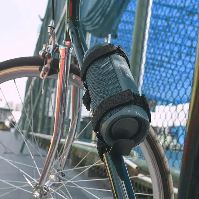 Alt view image 4 of 7 - Speaker Stand Bracket l Speaker Mount Strap Holder Elastic Diameter 5-10cm Equipment for Bluetooth-compatible Speakers