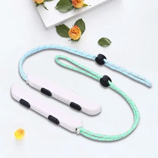 Alt view image 2 of 7 - 1 Pair Dance Wrist Strap Adjustable Just Dance Game Accessories Elastic Replacement for Nintendo Switch for Joy-Con Controller