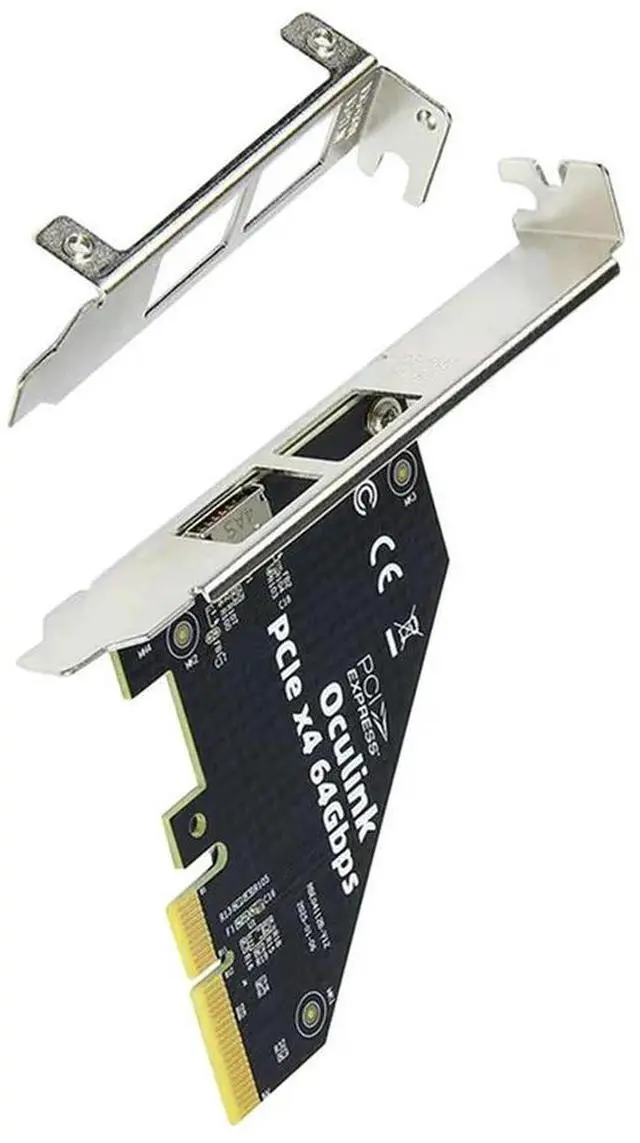 Alt view image 3 of 4 - Pcie X4to SFF 8611&8612 Adapter Card Expansion Card Pciex4/To Oculink Adapter Card PCIE External Oculink Adapter