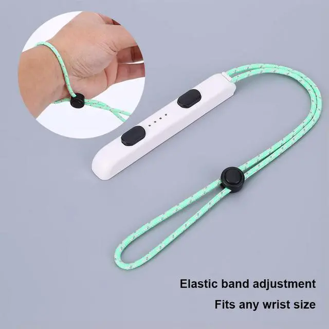 Alt view image 4 of 7 - 1 Pair Dance Wrist Strap Adjustable Just Dance Game Accessories Elastic Replacement for Nintendo Switch for Joy-Con Controller