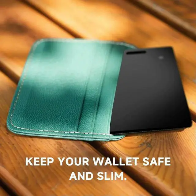 Alt view image 2 of 7 - Wallet Tracker Card Wireless Charging Item Locator Compatible with Find My App Wallet Finder for Luggage Purse Card Bag