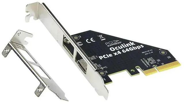 Alt view image 2 of 4 - Pcie X4to SFF 8611&8612 Adapter Card Expansion Card Pciex4/To Oculink Adapter Card PCIE External Oculink Adapter