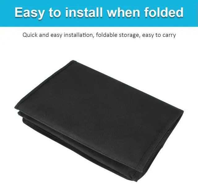 Alt view image 3 of 7 - 3D Printer Protective Cover Light Curing 3D Printer Protective Dust Cover Blackout Dust Proof for Elegoo Saturn