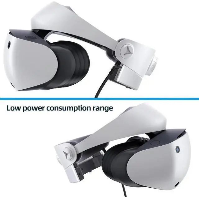 Alt view image 4 of 4 - Helmet Stereo Loudspeakers Headphones for PS VR2 Helmet Semi Circular Speaker Amplifier with 300mAh Rechargeable