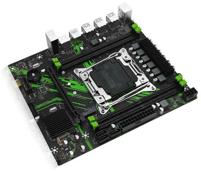 Alt view image 2 of 7 - X99 PR9 Motherboard LGA 2011-3 Supports 4X DDR4 RAM Gigabit LAN SATA/NVME M.2 Supports E5 26XX V3 CPU