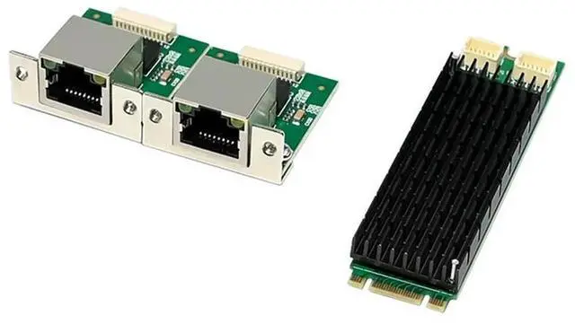 Main image of ST7465 M.2 B+M I226-T2 Industrial Grade 2.5G Gigabit Ethernet Card I225V PCIE Dual Electrical Port Network Card