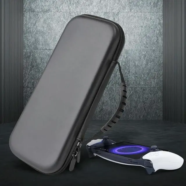 Alt view image 4 of 7 - Hard Carrying Case Shockproof Portable Bag with Mesh Pocket Carry Bag Built-in Stand Design for Portal