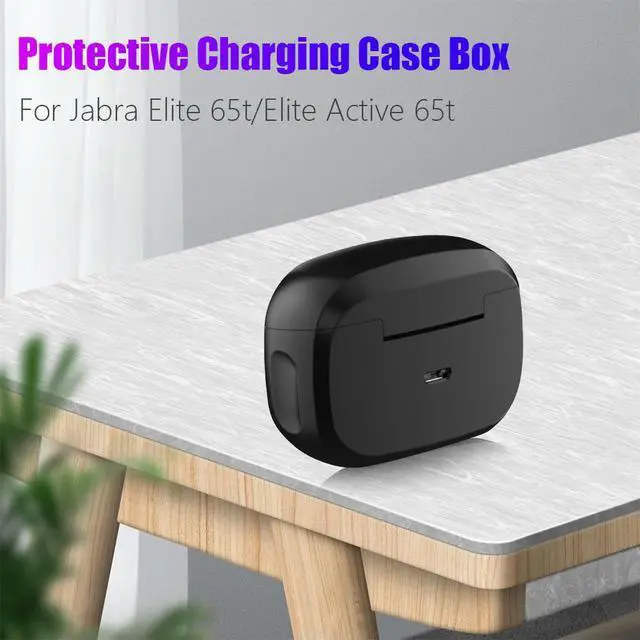 Alt view image 4 of 7 - 2021 Easy Charging Case Box Wireless Earphones Charging Box Bluetooth-compatible Earbuds Power Case for Jabra Elite 65t