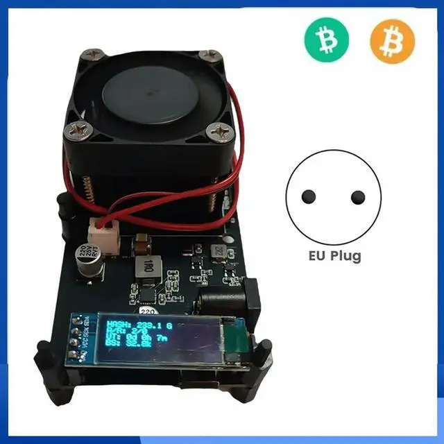 Main image of Bitaxe Miner Stand-Alone BitDSK 200Gh/S BM1397 Bitcoin ASIC BTC Miner Solo Lottery Miner Low Power Miner EU PLUG