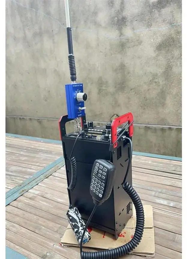 Alt view image 3 of 7 - MRA-618 Short Wave HF3-30Mhz 20W Convenient Receiving And Sending Trolley Antenna