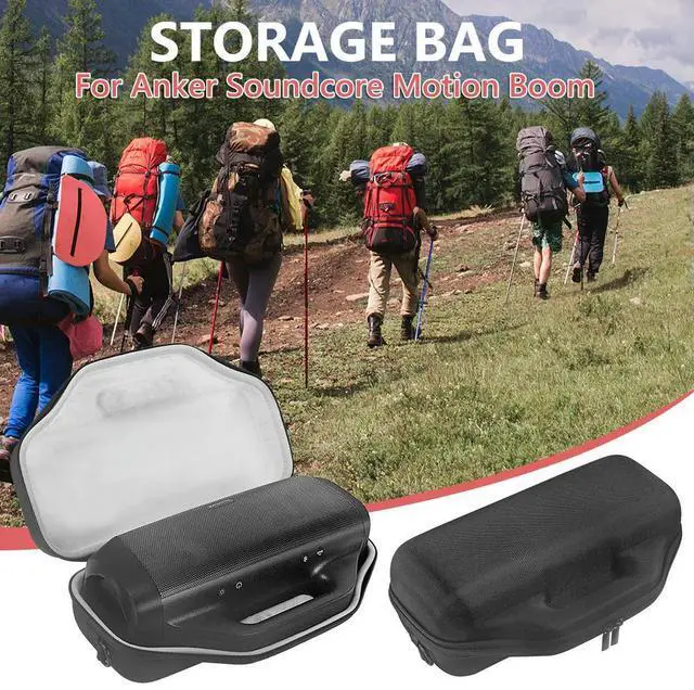Alt view image 4 of 7 - Shockproof Hard Cover Protective Case Box for Anker Soundcore Motion Boom Bluetooth-Compatible Speaker Protect Bag