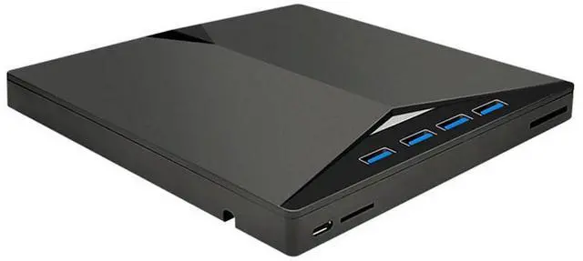 Alt view image 3 of 4 - 7-in-1 USB 3.0 TypeC External Mobile Drive CD DVD Burner High-Speed Plug-and-Play for 11/10/8/7/Linux/ OS