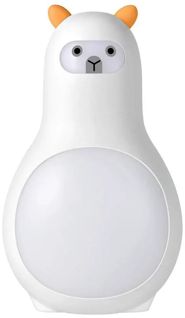 Alt view image 4 of 4 - LED Portable Sleeping Aid Speaker with Hook Sleep Sound Machine Warm Light Sleep Speaker for Bedroom Living Room Bedside