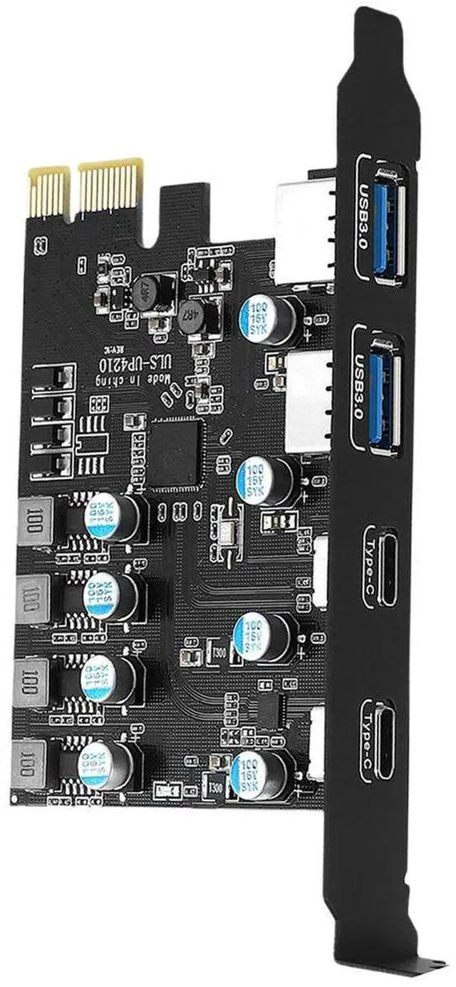 Main image of Expansion Controller Card 2*USB A Port+2*USB C Port/USB3.2 GEN1 USB3.0 PCI Extension Card for /MacOS/Linux