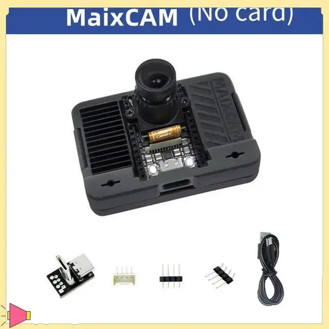 Alt view image 3 of 4 - For Sipeed Maixcam Development Board RISC V AI Kit 6 Linux 4MP Cam 2.3Inch Touch Screen Support 1 TOP NPU Python/C++